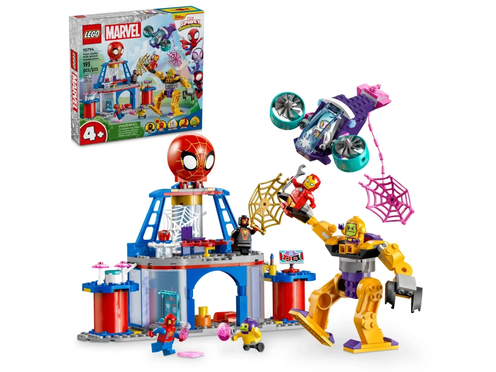 Конструктор LEGO Marvel 10794 Штаб квартира команды пауков