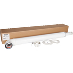 ROMMER Комплект дымохода АНТИЛЕД 60/100 - 1220мм (Baxi (кроме ECO Nova/Classic), Viessmann, Kiturami, Mizudo, Beretta, Oasis, Wolf, Tiberis, DeDietrich) хомут в комплекте