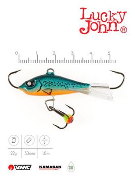 Балансир Lucky John BALTIC 5 с тр. 50мм/53 блистер