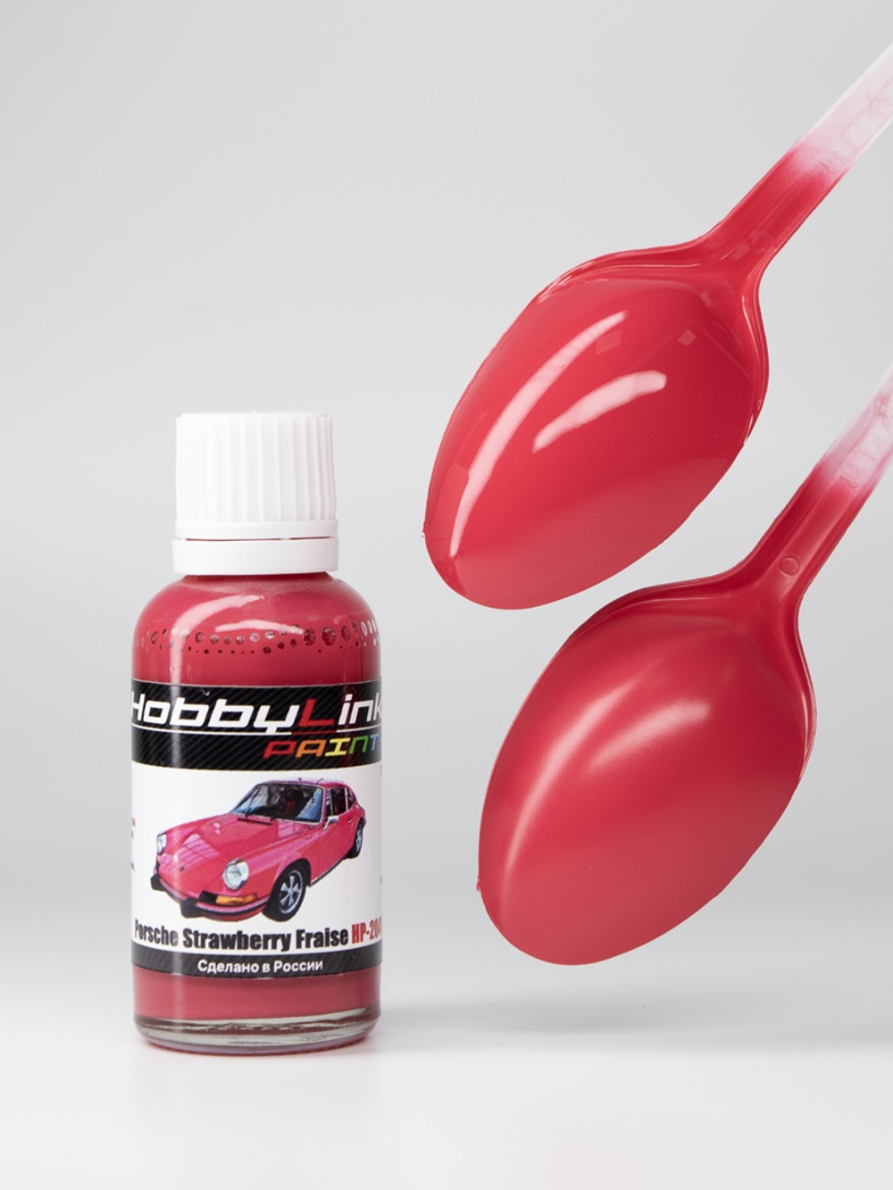 Краска лаковая HobbyLink Porsche Strawberry Fraise HP-2041