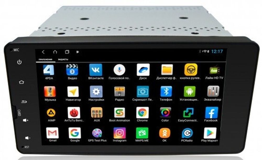Магнитола для Mitsubishi (206x105мм) - Parafar PF230XHD7 на Android 11, SIM-слот