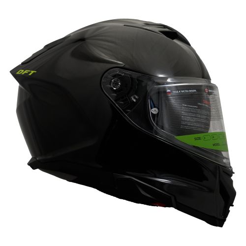 Купить Мотошлем Интеграл Dragonfly DF-T / Черный