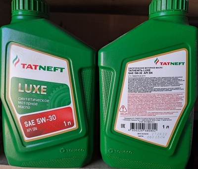 Татнефть - LUXE 5W30 SN/SM/ILSAC GF-5