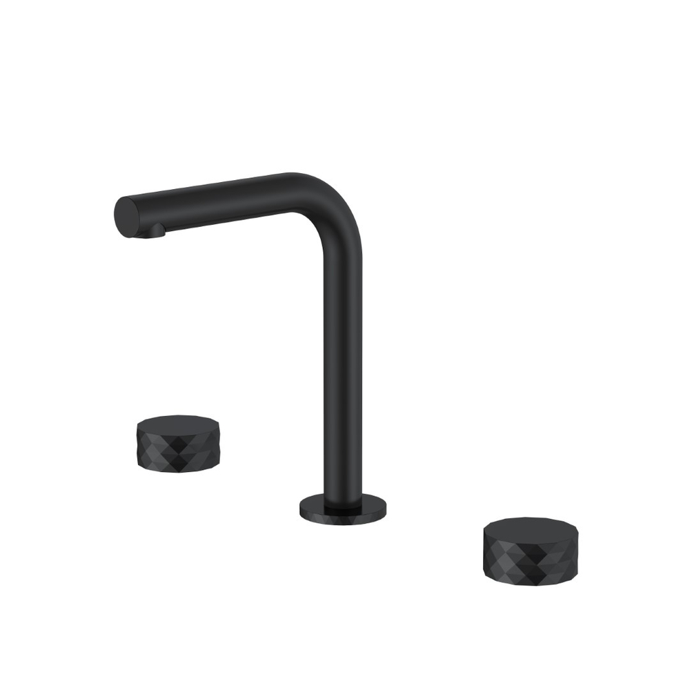 Смеситель на столешницу STICK DIAMOND на 3 отв. BLACK