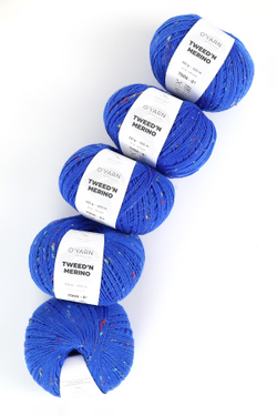 Пряжа TWEED’N MERINO с цветными крапинками, 500г