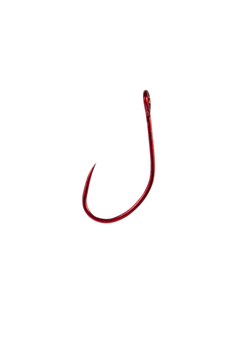 Крючок рыболовный Fish Crystal TROUT RED 10096/1R с большим ушком, без бородки №5 (5 упаковок)