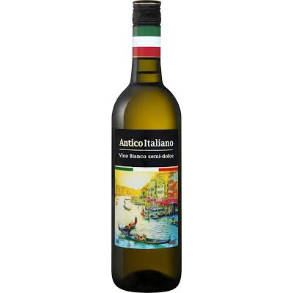 Вино Antico Italiano semi dolce белое полусладкое 0.75 л