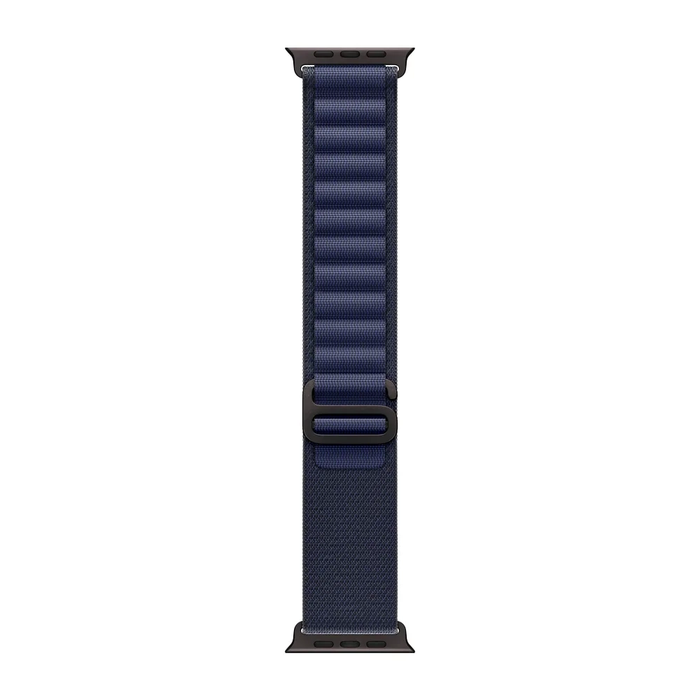 Умные часы Apple Watch Ultra 2 (2024) GPS + Cellular, 49mm, Black Titanium Case with Navy Alpine Loop S, (Темно-синий)