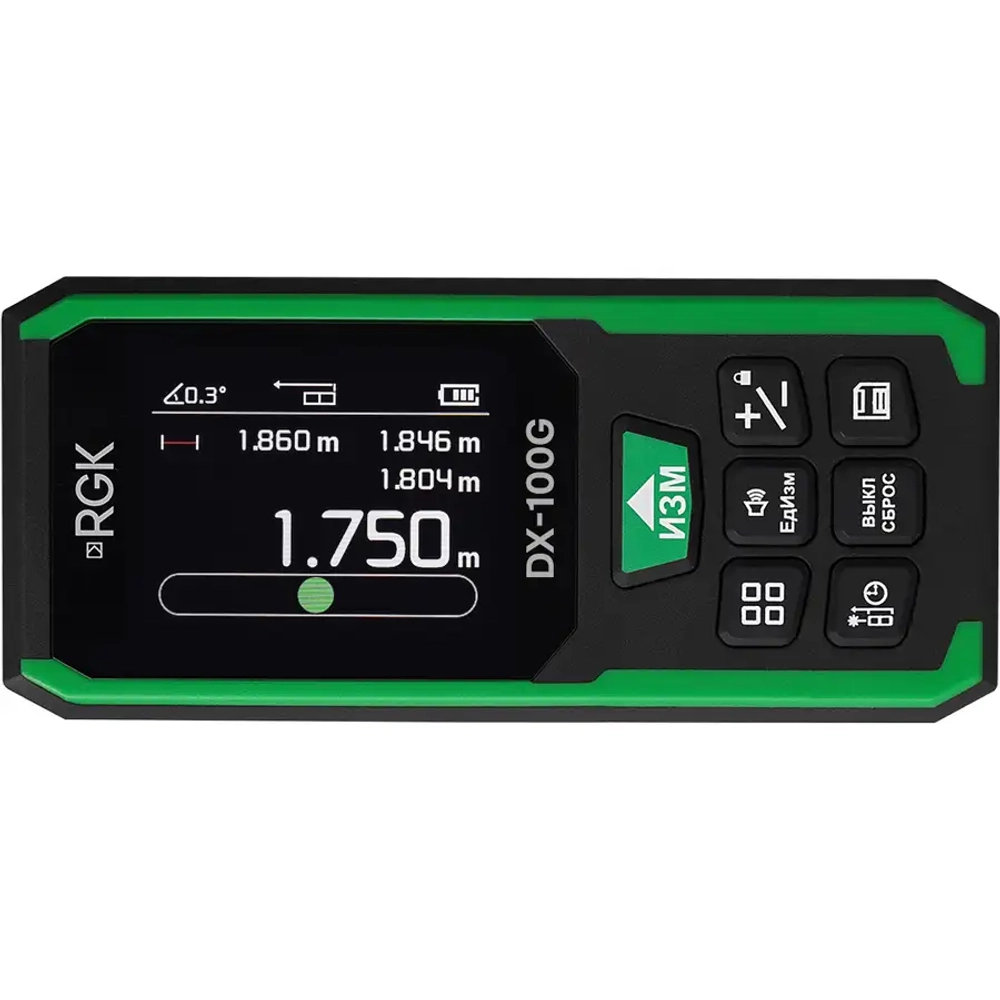Лазерный дальномер DX-100G RGK 723412