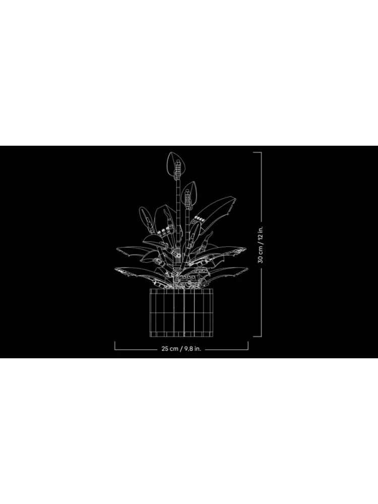 Конструктор Botanical Collection 11504 Мирная лилия