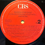 Barbra Streisand ‎– A Collection Greatest Hits...And More (Голландия 1989г.)