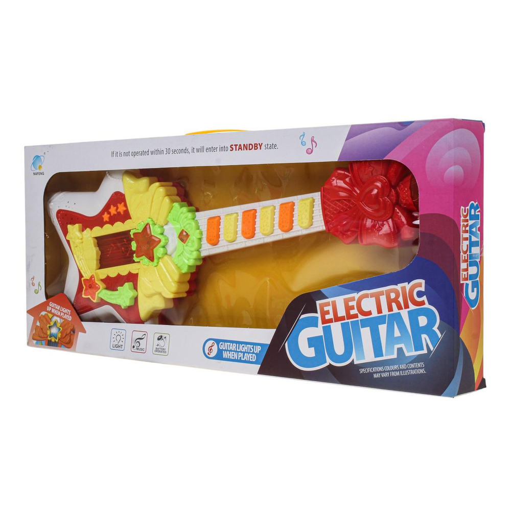 Игрушка Гитара на батарейках, 668D