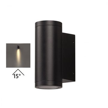 Уличный настенный светильник LED 7W 3000К 7071/7WL чёрный Long Odeon Light