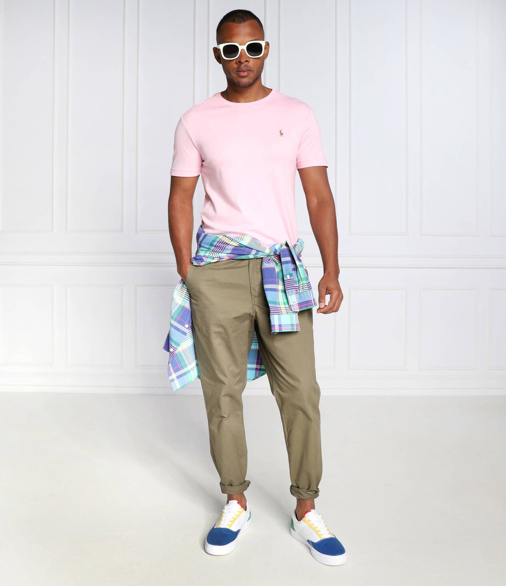 Футболка POLO RALPH LAUREN - розовый(710740727)