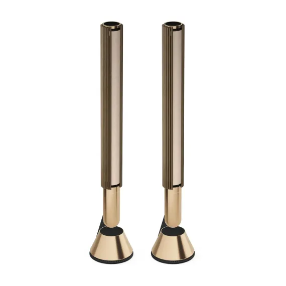 Bang &amp; Olufsen Beolab 28 with Gold Tone/Dark Oak