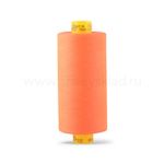 Нитка Gutermann Mara 120 (1000 метров), 1 кат., универсальная | 3722 неоновый ярко-оранжевый