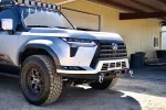 Силовой бампер передний с доп. светом и местом под лебедку для Lexus GX 550 GX550 2024+ Лексус защитный обвес