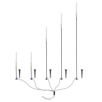 Грунтовый светильник Arte Lamp MUSTER A1083PA-5BK, 5хLED