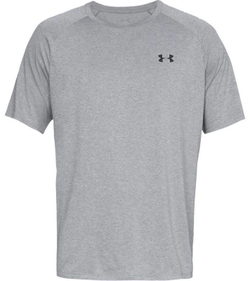 Мужская теннисная футболка Under Armour Tech SS Tee 2.0 - серый