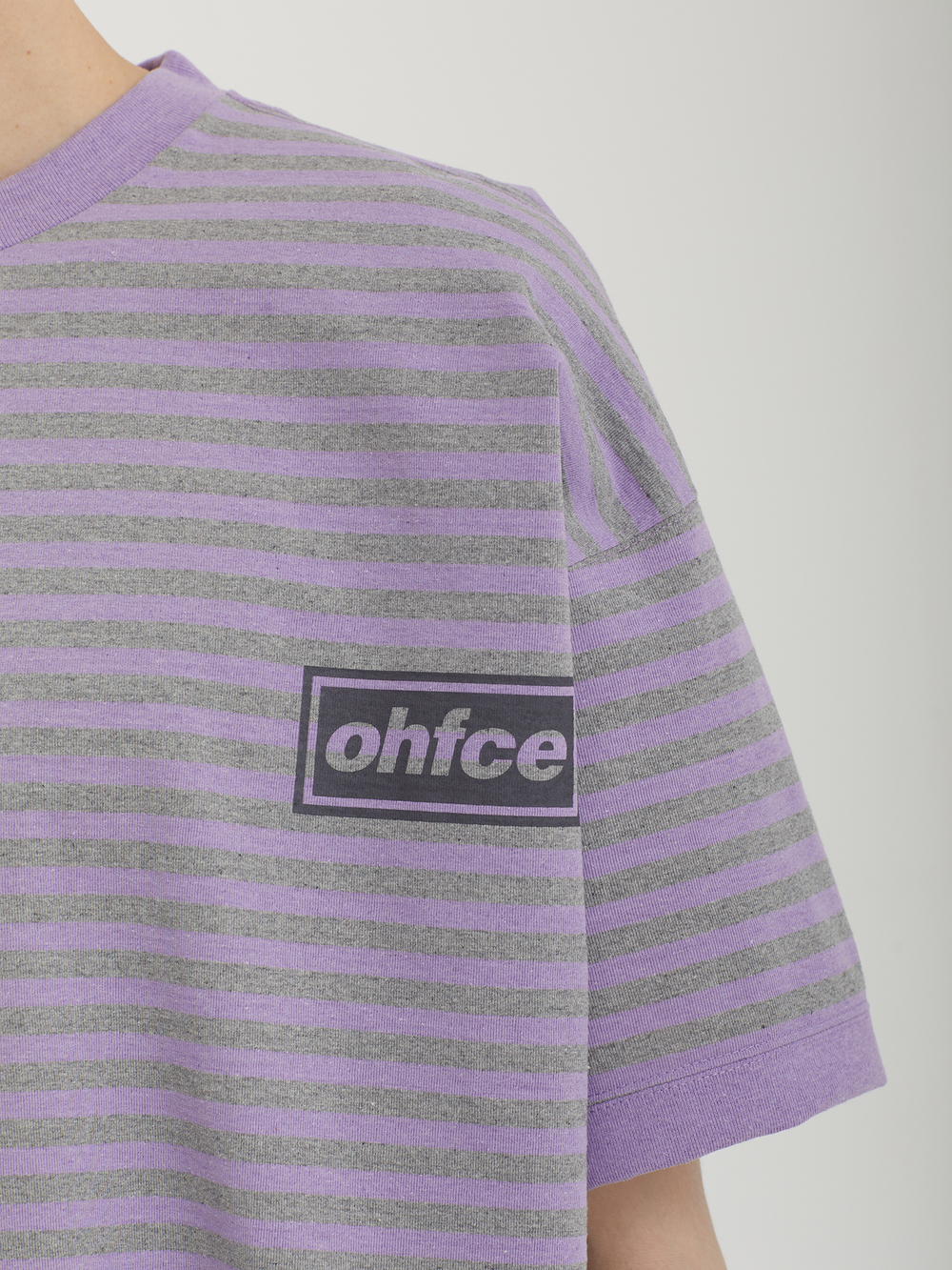Мужская Футболка Ohfce Border