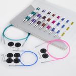 Набор съемных спиц Knit Pro SmartStix Deluxe Set Normal IC (3,5 мм / 4 мм / 4,5 мм / 5 мм / 5,5 мм / 6 мм / 7 мм / 8мм), 8 видов спиц, 42140