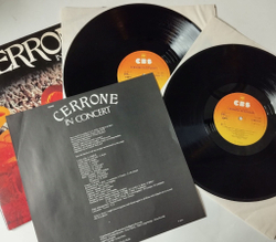 Винтажная виниловая пластинка LP Cerrone In Concert (UK 1979)