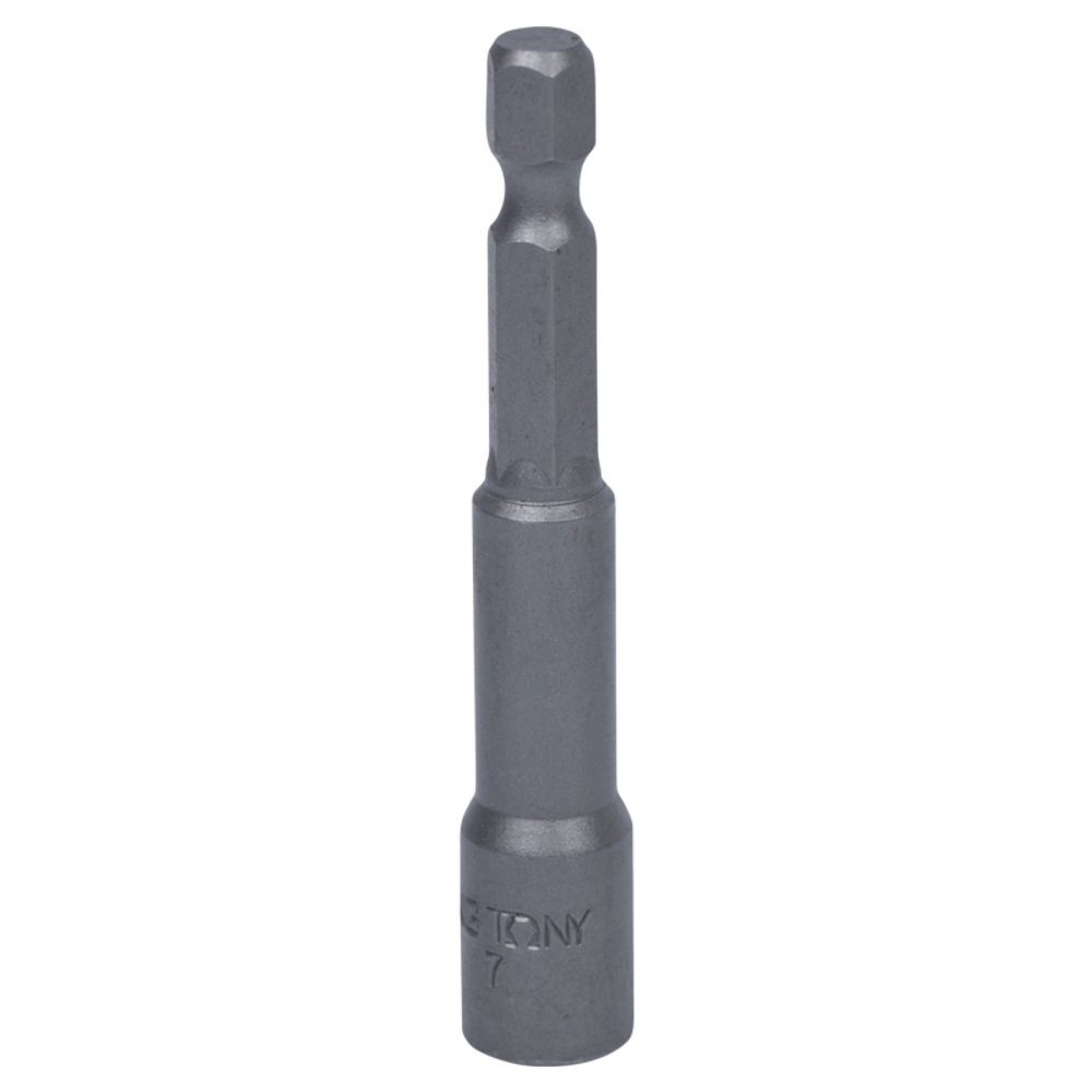 Головка для шуруповерта шестигранная 1/4", 7 мм KING TONY 7616507M