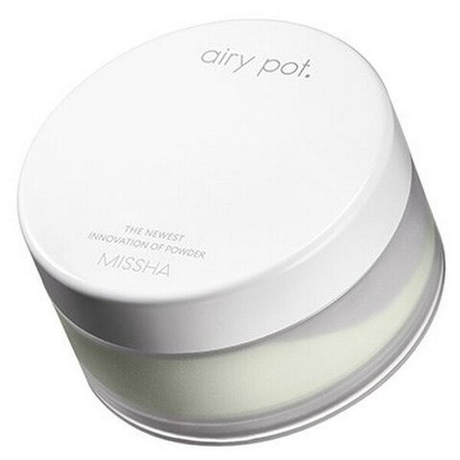 Ментоловая рассыпчатая матирующая пудра Missha Airy Pot Powder #Mint, 9г