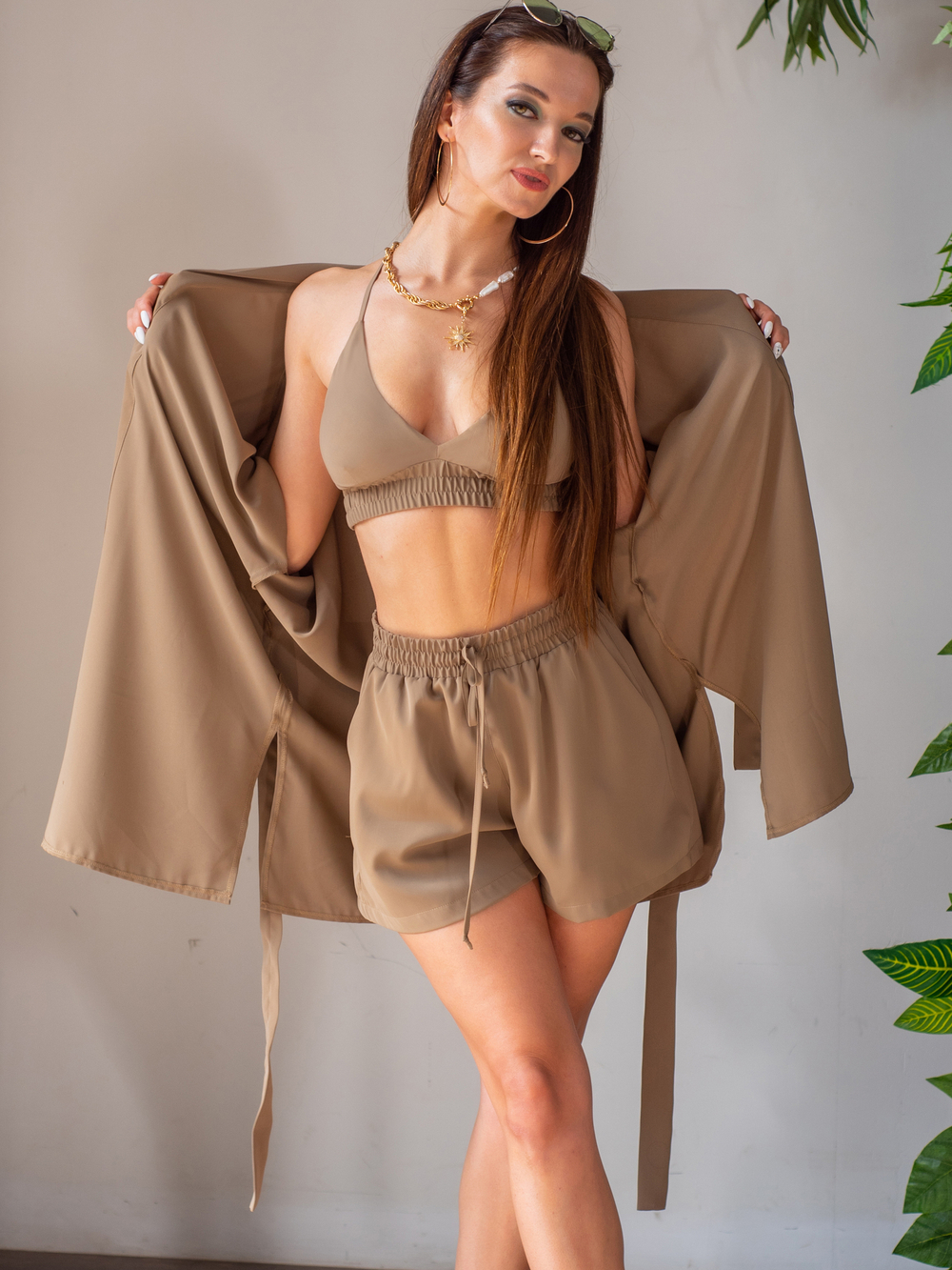 Shirt ORCHID, Brown