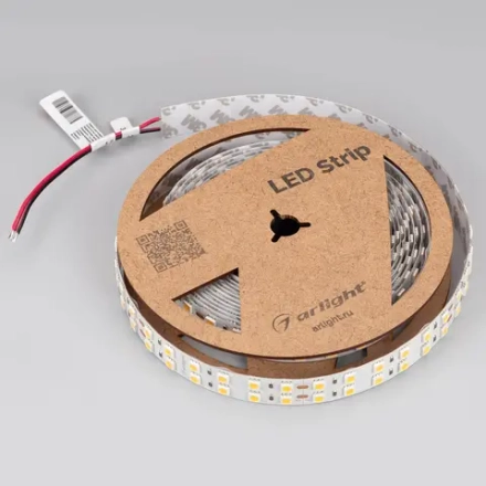 Лента RT-B144-19mm 24V White6000 (34.4 W/m, IP20, 5060, 5m) (Arlight, Открытый)