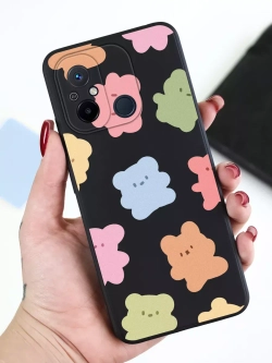Чехол для Xiaomi Redmi 12C и Poco C55 с принтом