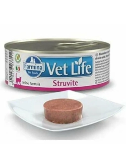 Vet Life Struvite консервы для кошек 85г*5шт