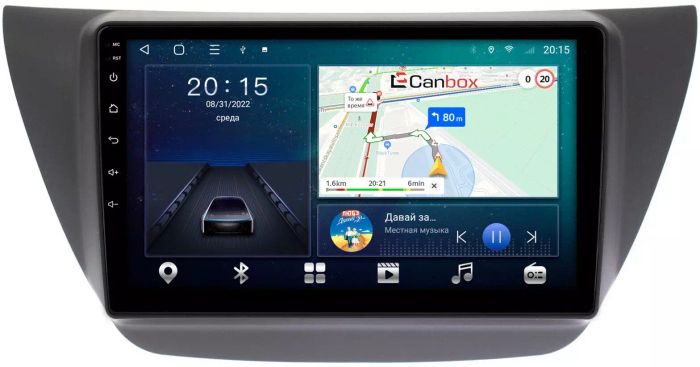 Магнитола для Mitsubishi Lancer 9 (CS), Lancer Cedia, Evolution (CT) - CanBox 9099 Android 10, SIM-слот