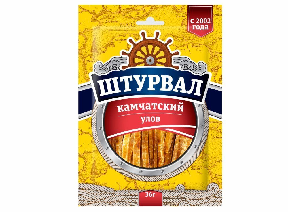 Камчатский улов солено-сушеный 36гШТУРВАЛ