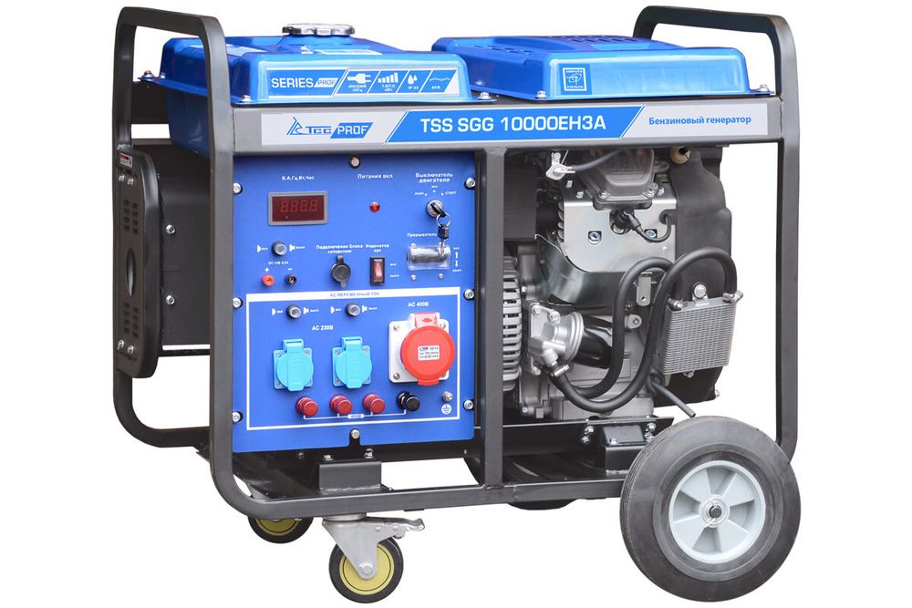 Генератор трехфазный TSS SGG 10000EH3A - [10 кВт / 18 А] с АВР