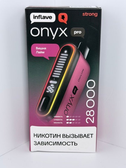 Inflave Onyx Pro 28000 Strong Вишня Лайм