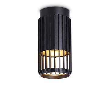 Накладной точечный светильник 1*GU10 TN51674 BK чёрный Techno family Ambrella