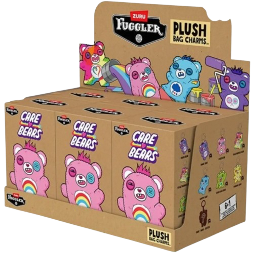 Рандомный брелок Blind Box Fuggler Care Bears plush keychain
