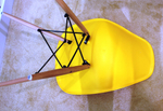 Стул eames dar effel белый