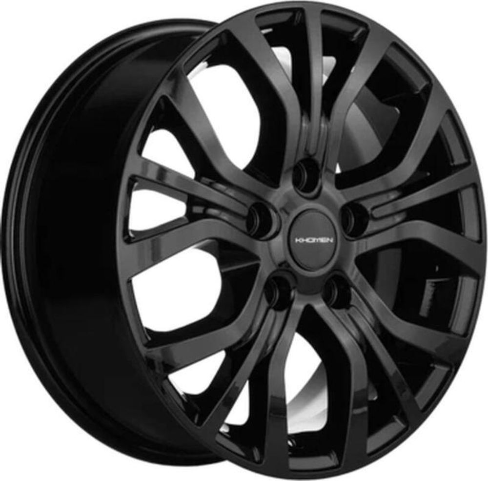 Khomen 1608 6.5x16 5x110 ET 46 Dia 63.3 (черный)