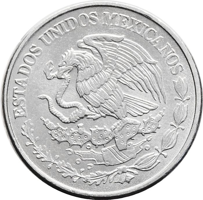 20 сентаво 2009-2019 Мексика XF-AU