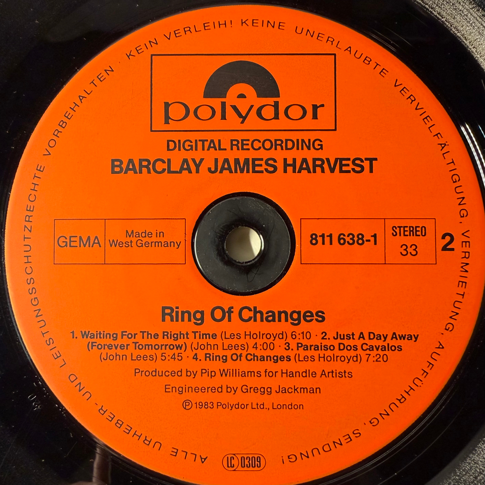 Barclay James Harvest - Ring Of Changes (Германия 1983г.)