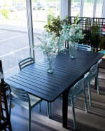 Стул пластиковый Nardi Costa Bistrot, голубой