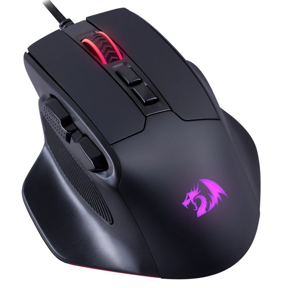 Мышь Redragon Bullseye, черная, USB
