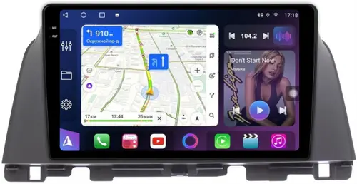 Магнитола для KIA Optima 4 2016-2020 (ШГУ монохром) - FarCar S500-TS10 монитор 10.36" QLED на Android 14, Быстрая, CarPlay, 4G SIM-слот
