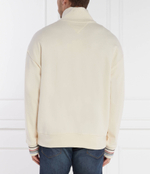 Худи MONOGRAM TIPPED 1/4 ZIP Tommy Hilfiger - экрю(MW0MW34412)