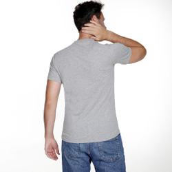 Мужское теннисное поло Tennis-Point Shut Up & Serve T-Shirt Men - Grey, Multicoloured