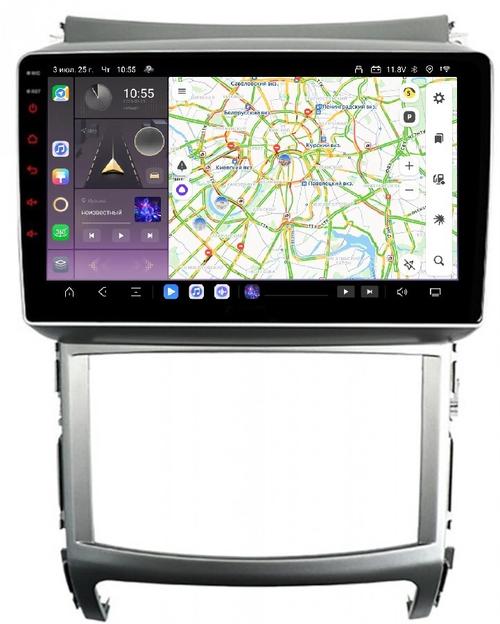 Магнитола для Hyundai ix55 2009-2013 - Kuberg OL-9766 QLed, Android 13, Быстрейшая, CarPlay, SIM-слот