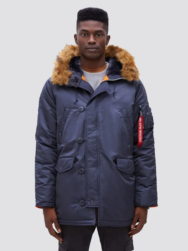 Куртка утепленная мужская ALPHA INDUSTRIES Slim Fit N-3B