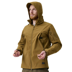 Куртка Helikon-Tex Gunfighter Jacket-Shark Skin Windblocker Navy Blue